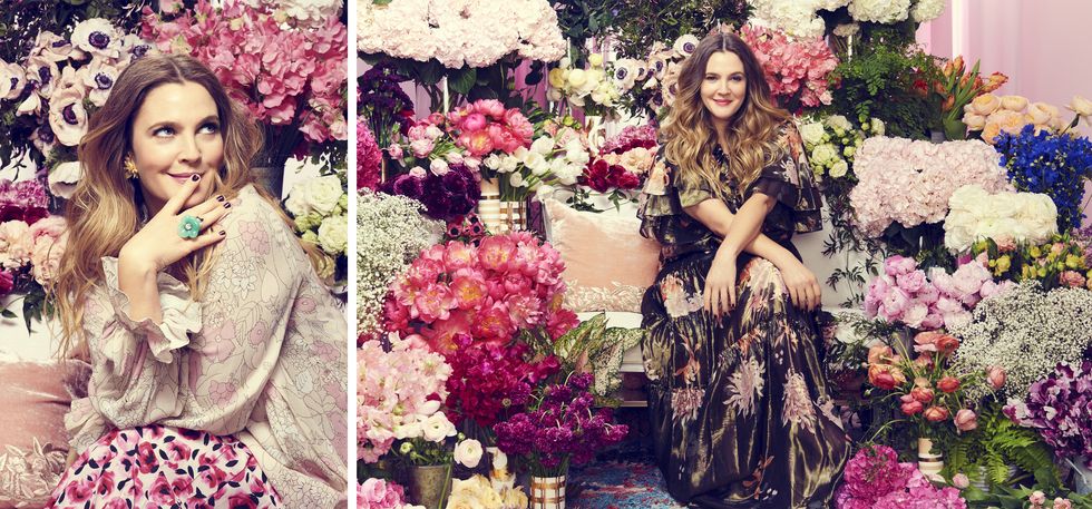 Drew Barrymore Split