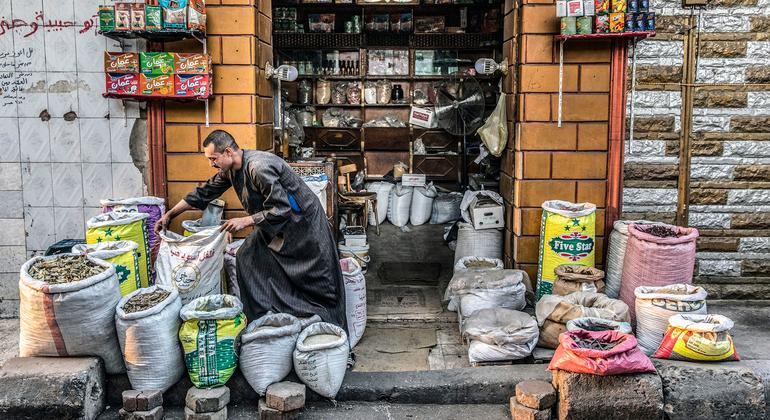A market in Egypt (file)