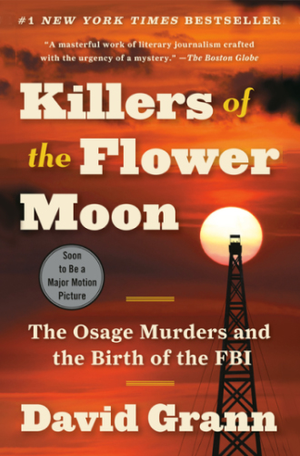 Killers of the Flower Moon book cover