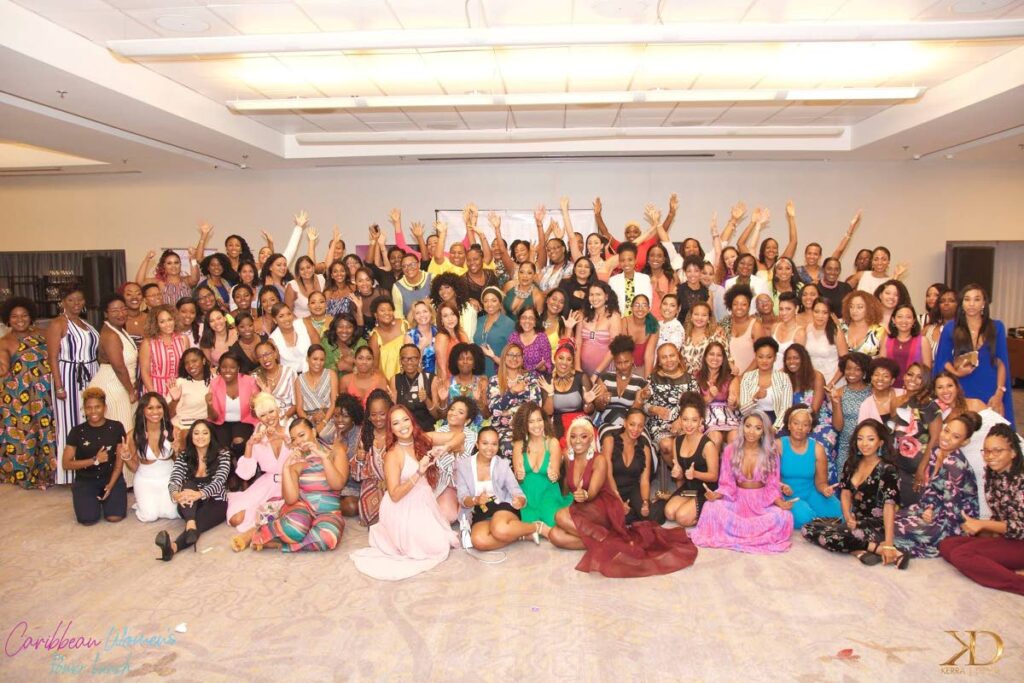Some of the participants in an woman's empowerment event hosted by Kerra Denel. Photo courtesy Summer Waterman -          