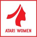 Red Atari Women logo