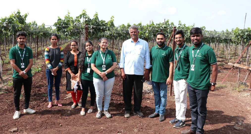 The team at Bharat Krushi Seva has designed a mobile application that provides climate data to farmers