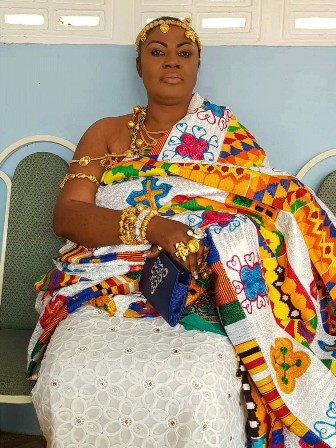 Woman Enstool Dina Oduraa Yeboah