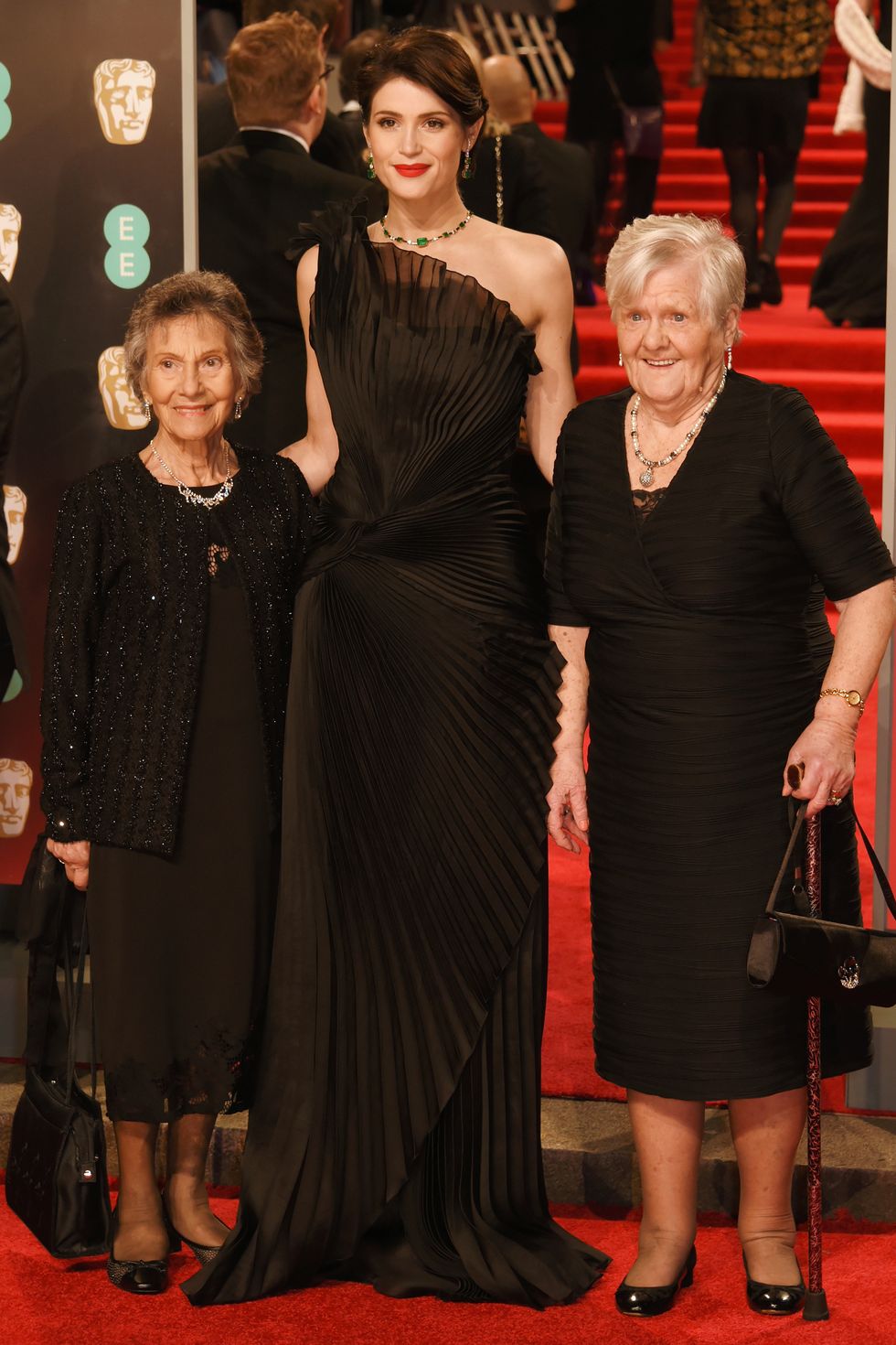 Baftas red carpet - activists and leaders