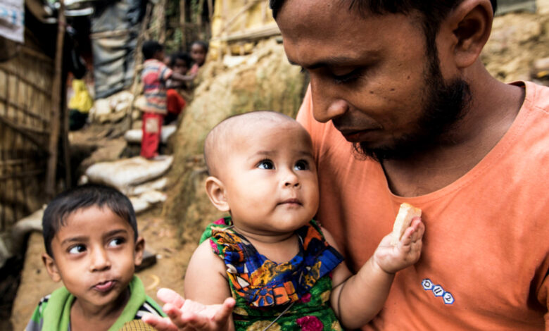 kamal and his family are among the thousands of refugees who have fled myanmar since august .jpg