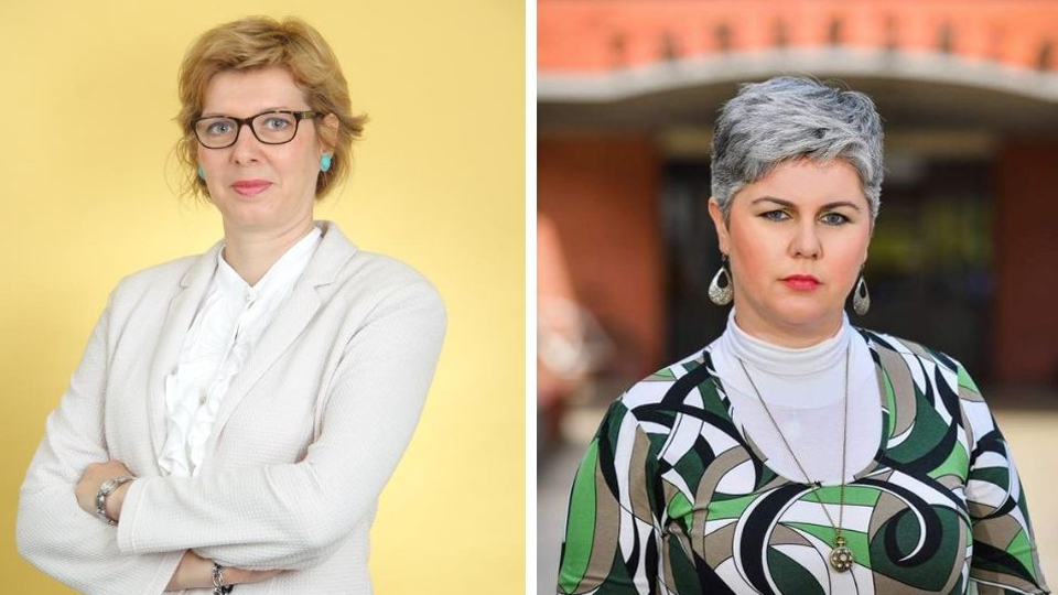 Professor Edina Rizvic-Eminovic on the left, M.Sc. Branka Ljubojevic on the right. Photos: From personal archives 