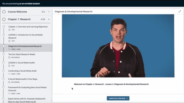 Hootsuite Academy Advanced Social Media Strategy video