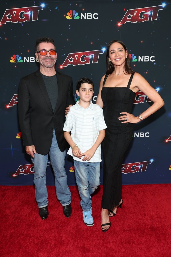 Simon Cowell, Eric Cowell, and Lauren Silverman.