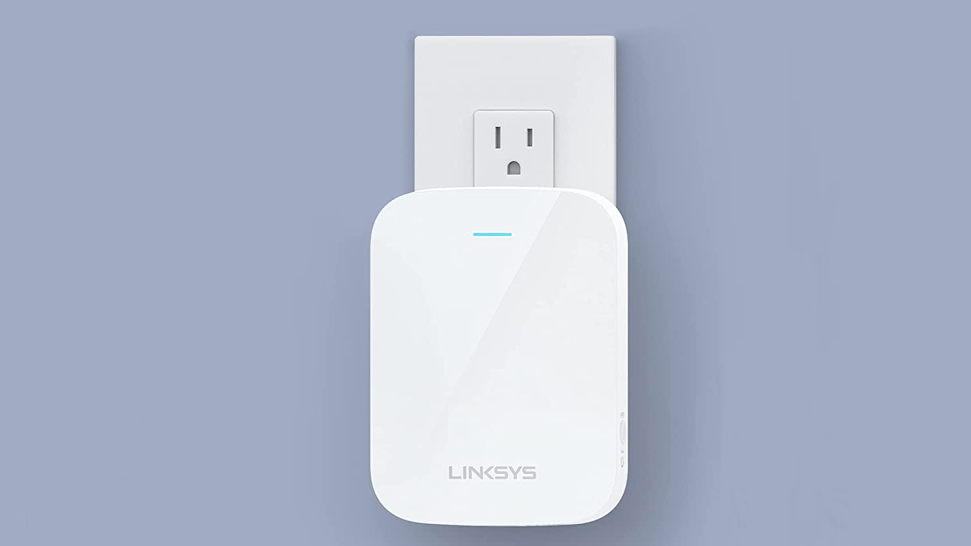 Linksys RE7310 plugged into outlet
