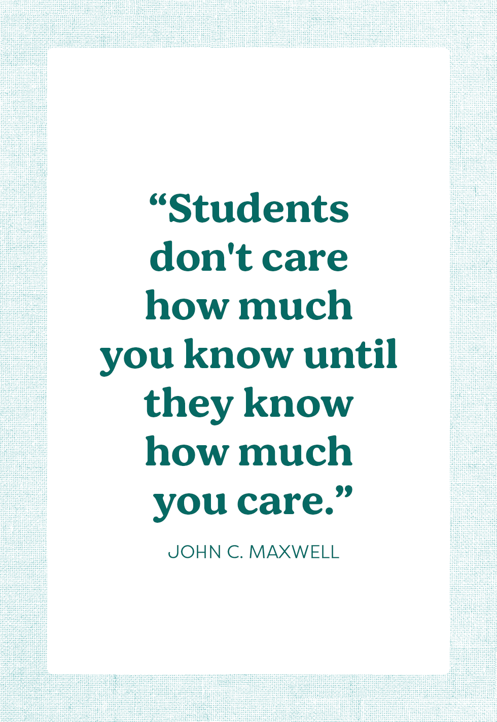 best teacher quotes