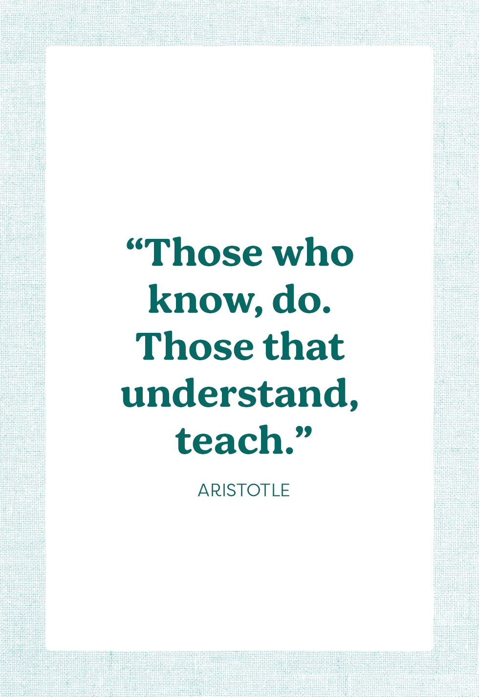 best teacher quotes
