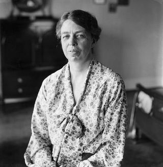 eleanor roosevelt in closeup pose