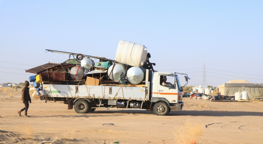 IDP camp in Yemen
