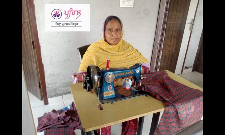 Stitching each uniform will help the women earn .jpeg