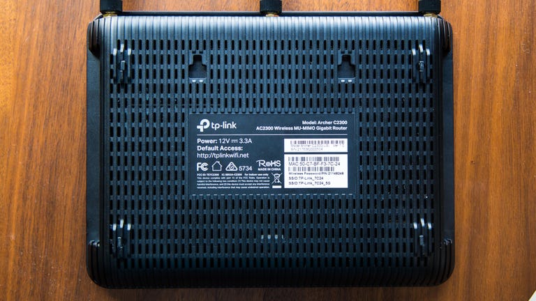 Bottom of a router